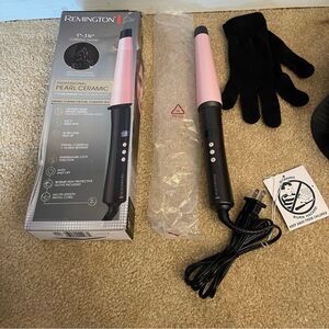 Remington Pink Curling Wand.